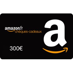 eChèque Cadeau Amazon 300€